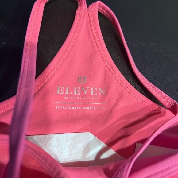 EleVen by Venus Williams Women’s Size XS Fuscia Pink Rebel Midi Tank Rushed Race - Picture 4 of 8